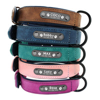 Pawvi™ Genuine Leather Adjustable Dog Collar