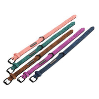 Pawvi™ Genuine Leather Adjustable Dog Collar